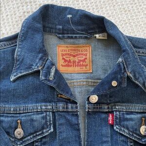 Levi's Blue Denim Jacket with Red Tab